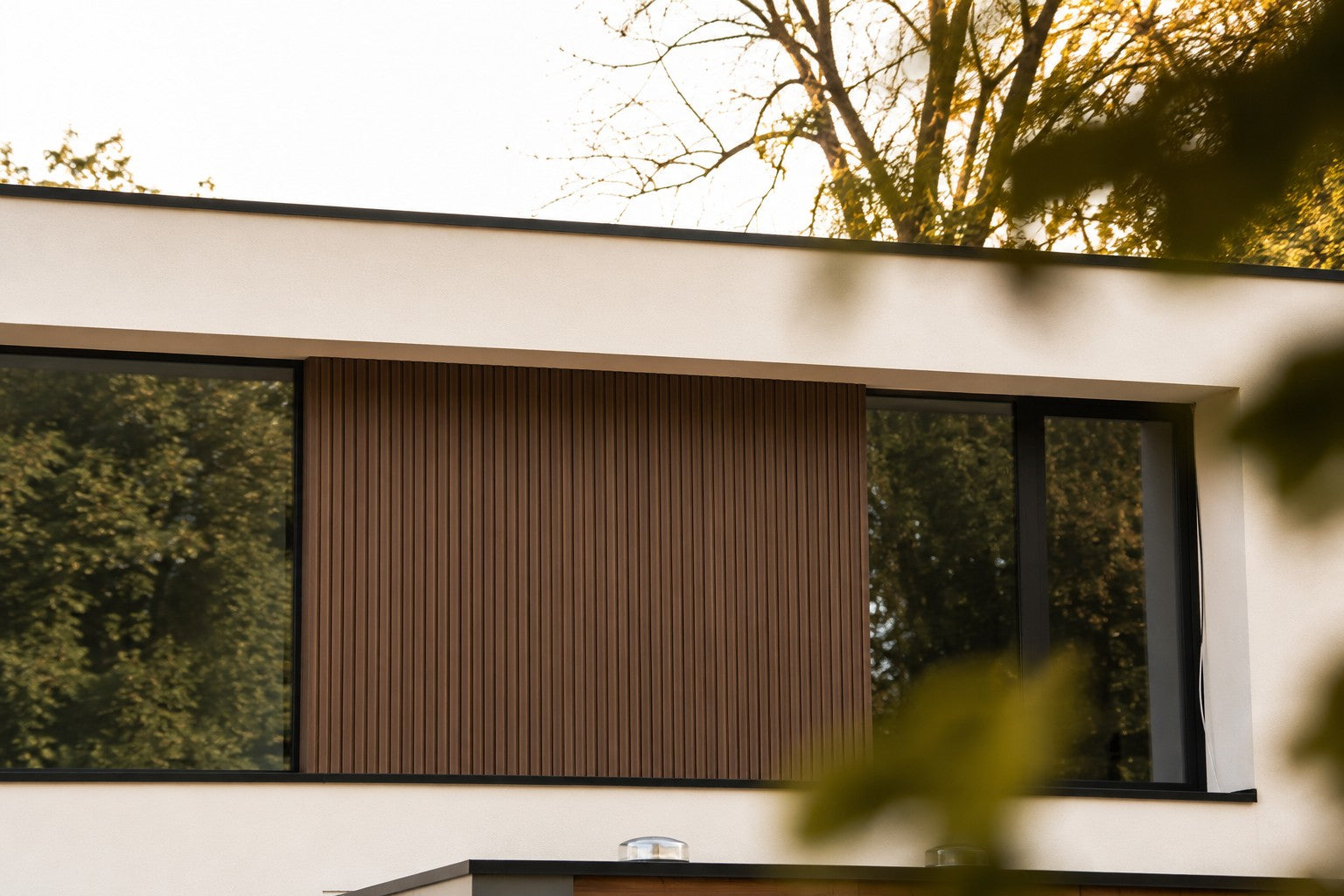 Gevelpaneel Dubbel Rhombus - Walnut - BQ15830