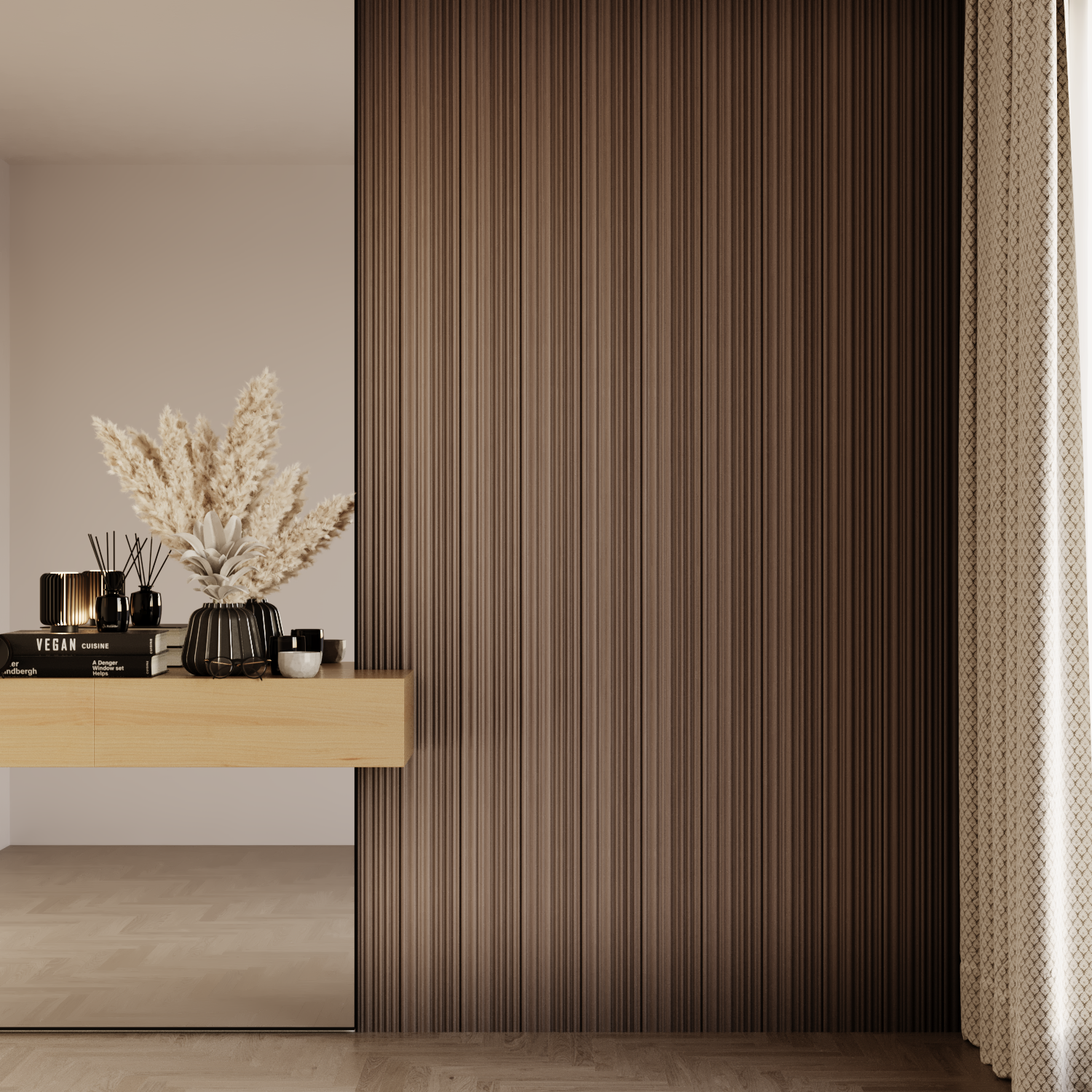 Wandpaneel Laviano - Natural Cedar