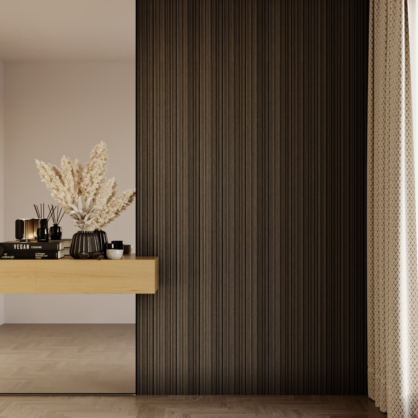 Wandpaneel Laviano - Dark Oak