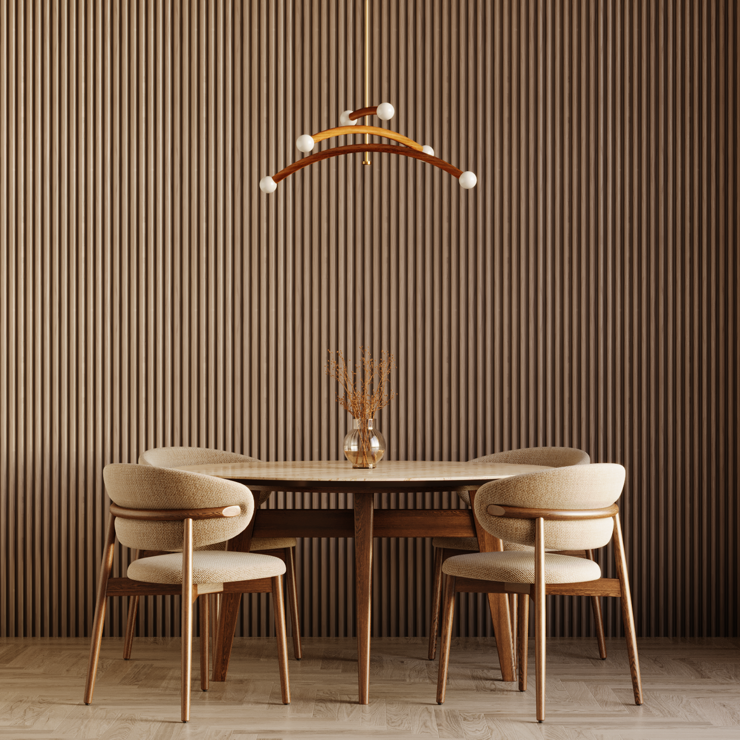 Wandpaneel Rivoli - Black Oak