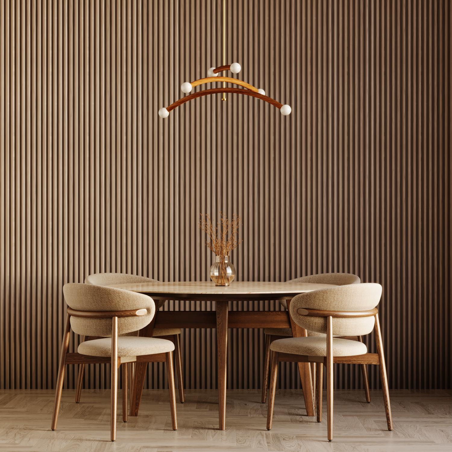 Wandpaneel Rivoli - Black Oak