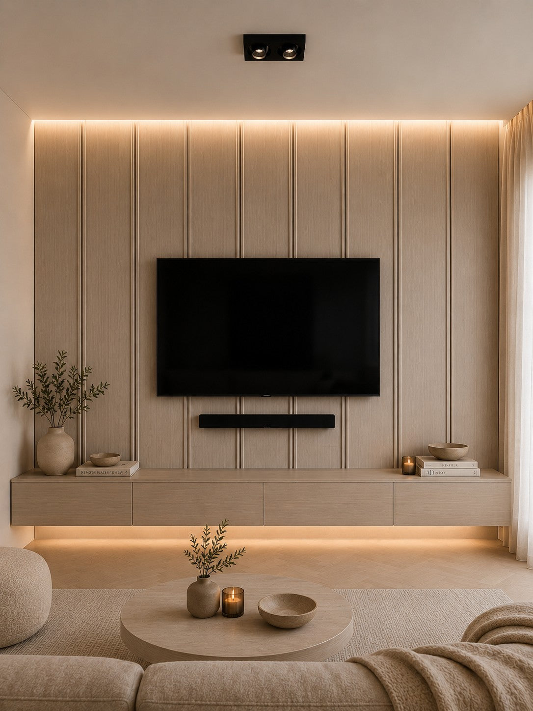 Wandpaneel Sizanno - Light Elm