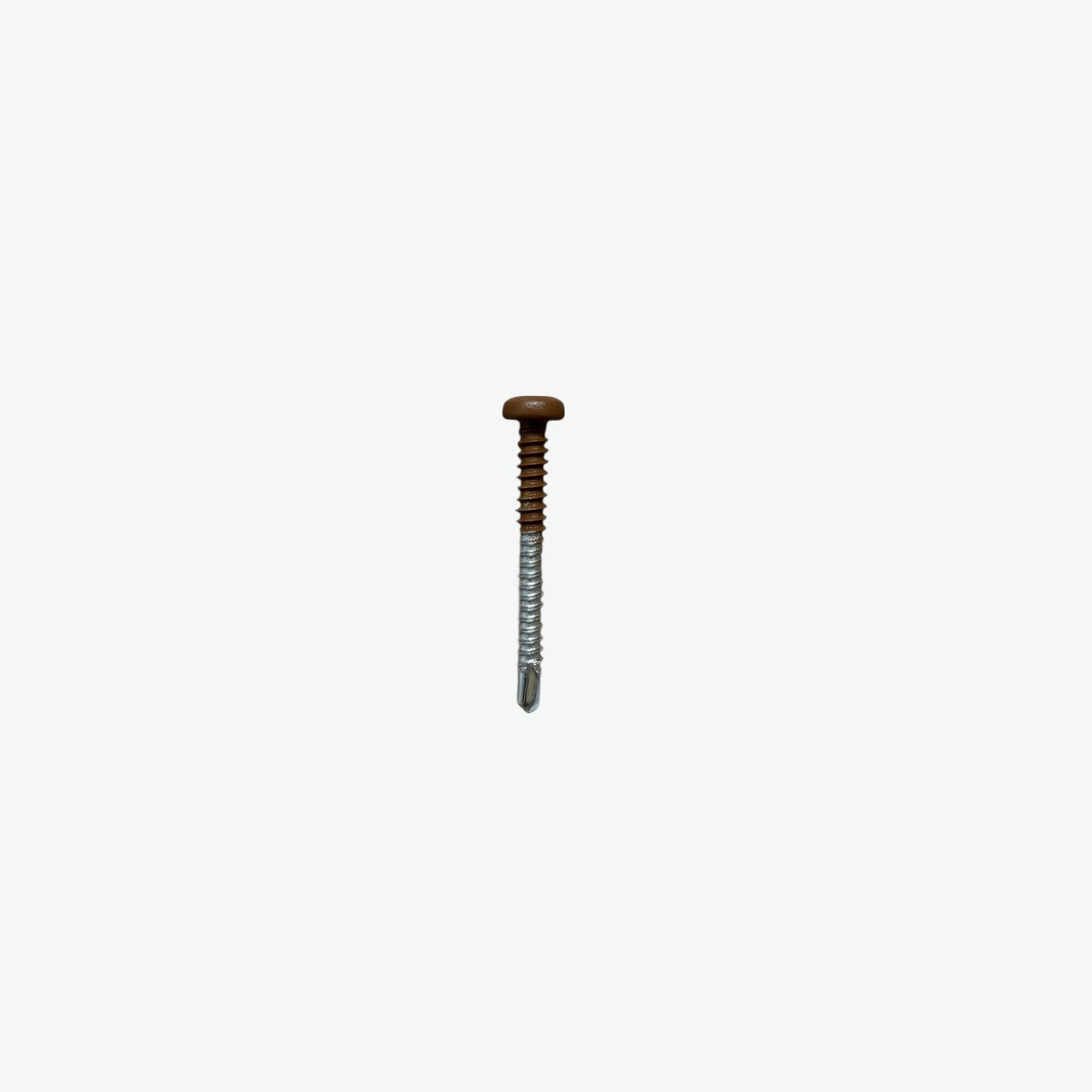 Kleurkop schroeven Teak - 4,2 x 38mm - TX20 - 100 stuks