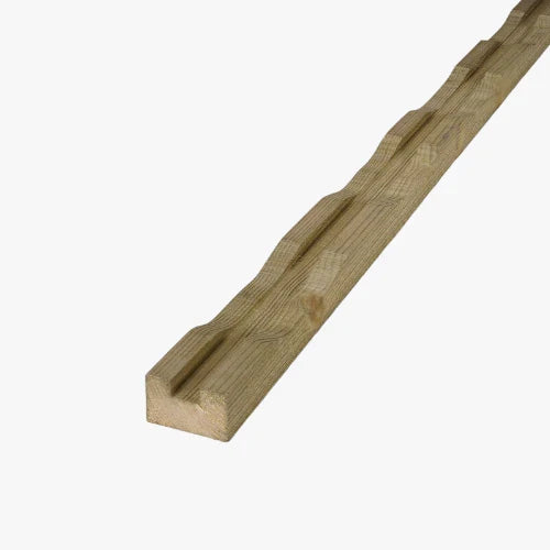 Ventilatielat 21 x45 mm, geïmpregneerd vuren